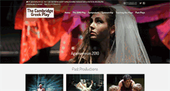 Desktop Screenshot of cambridgegreekplay.com